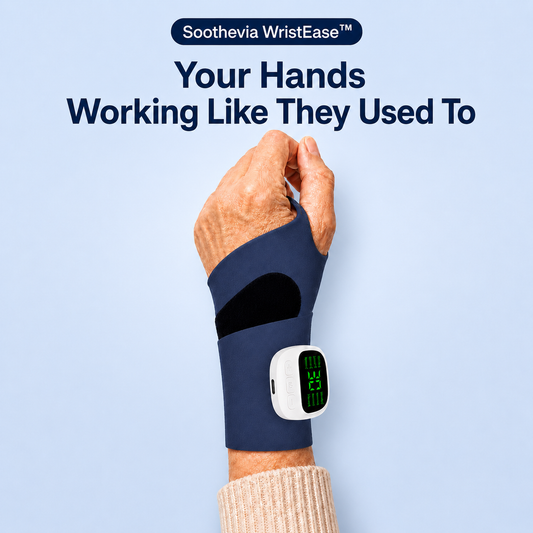 Soothevia WristEase™ Relief for Carpal Tunnel, Arthritis & Wrist Pain